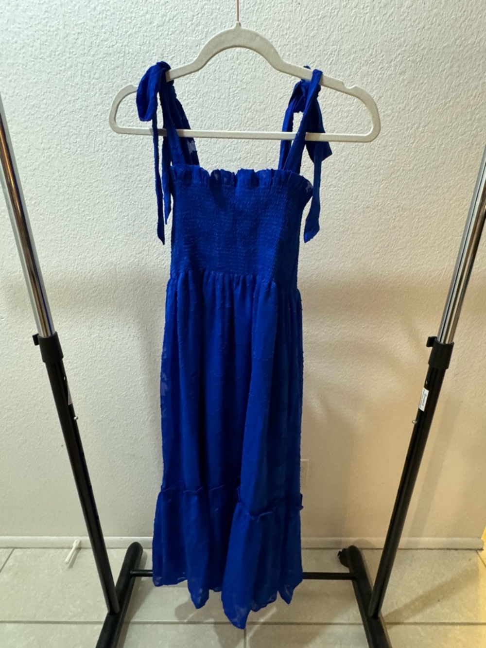 Lilly Pulitzer Cobalt Blue Dress with Pink Label